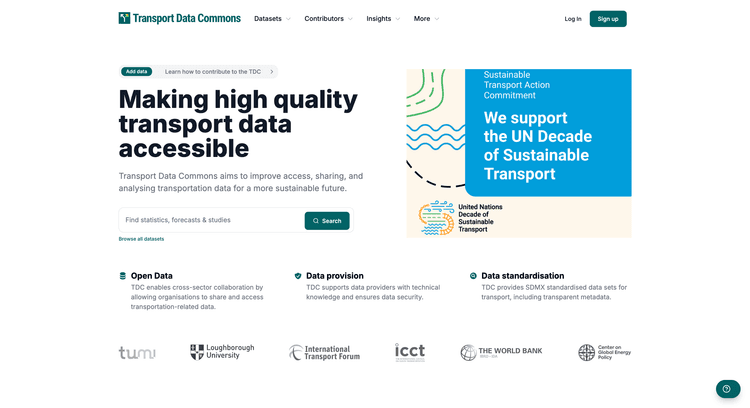 A Global Transport Hub - Building a shared, open data infrastructure for 30+ transport organizations