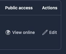 placeholder: dataset edit link